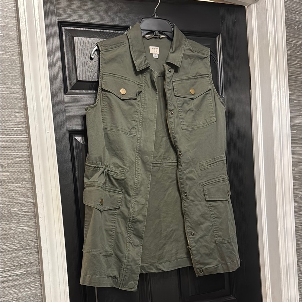 A New Day Khaki Utility Vest